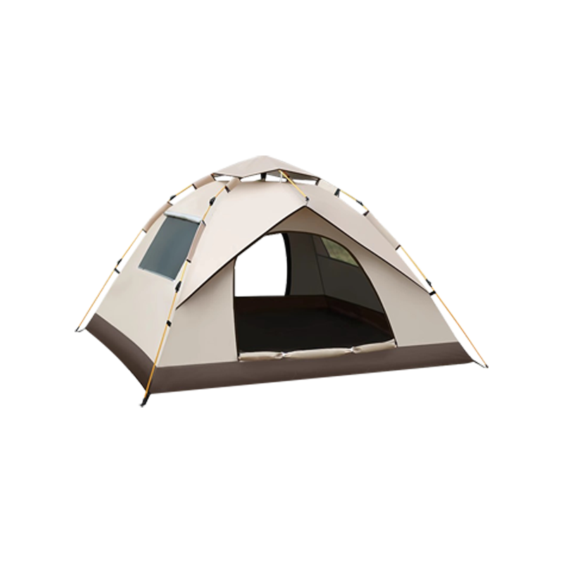 BeiJiLang Outdoor Tent Thickened Silver Coating Sunscreen Rainproof Breathable Fully Automatic Quick-Open Portable Camping Picnic Tent