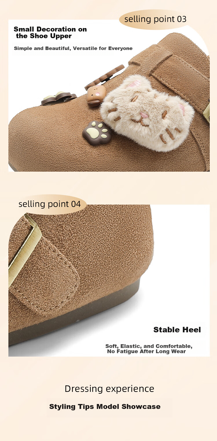 Josiny Birkenstyle Women's Slip-On Platform Casual Shoes Camel 36 3