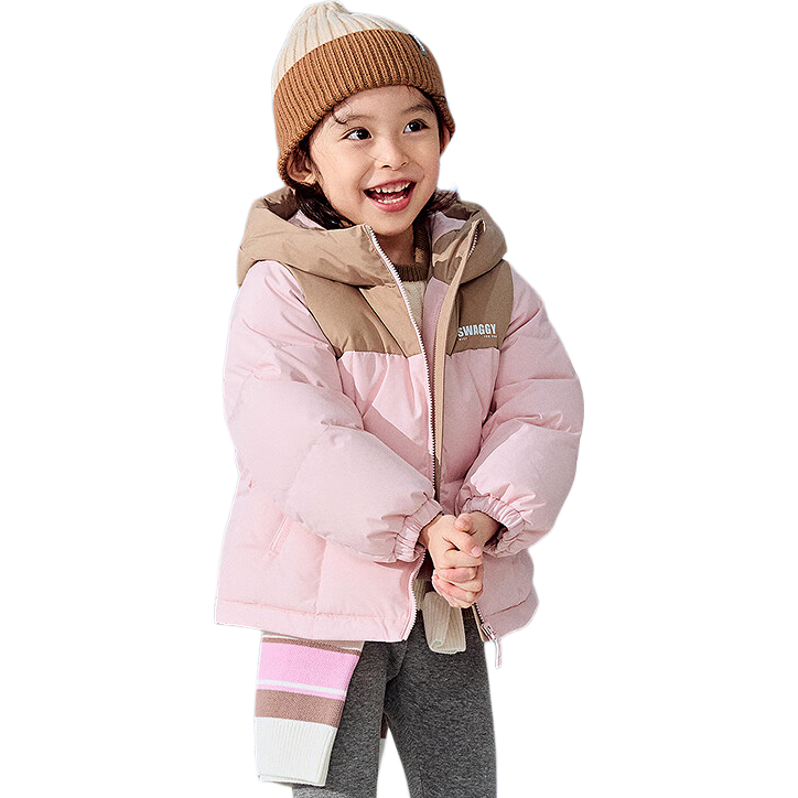 BALABALA Children's down Jacket, Boys And Girls Thickened Coat, Winter New Style Parent-Child Outfit, Baby Outdoor Wear
