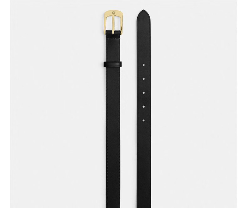 COACH Women's HARNESS 25MM Black Pin Buckle Belt CEB71 - Brand Direct Supply 4