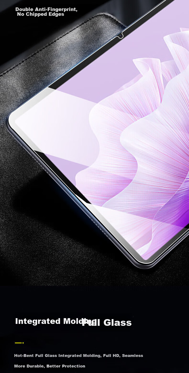 DunYouJiang Tempered Glass Screen Protector for Redmi Pad2 Pro/Pad Pro 2026 Model 12.1-inch Xiaomi Redmi Tablet Anti-Fingerprint HD Protective Film 2