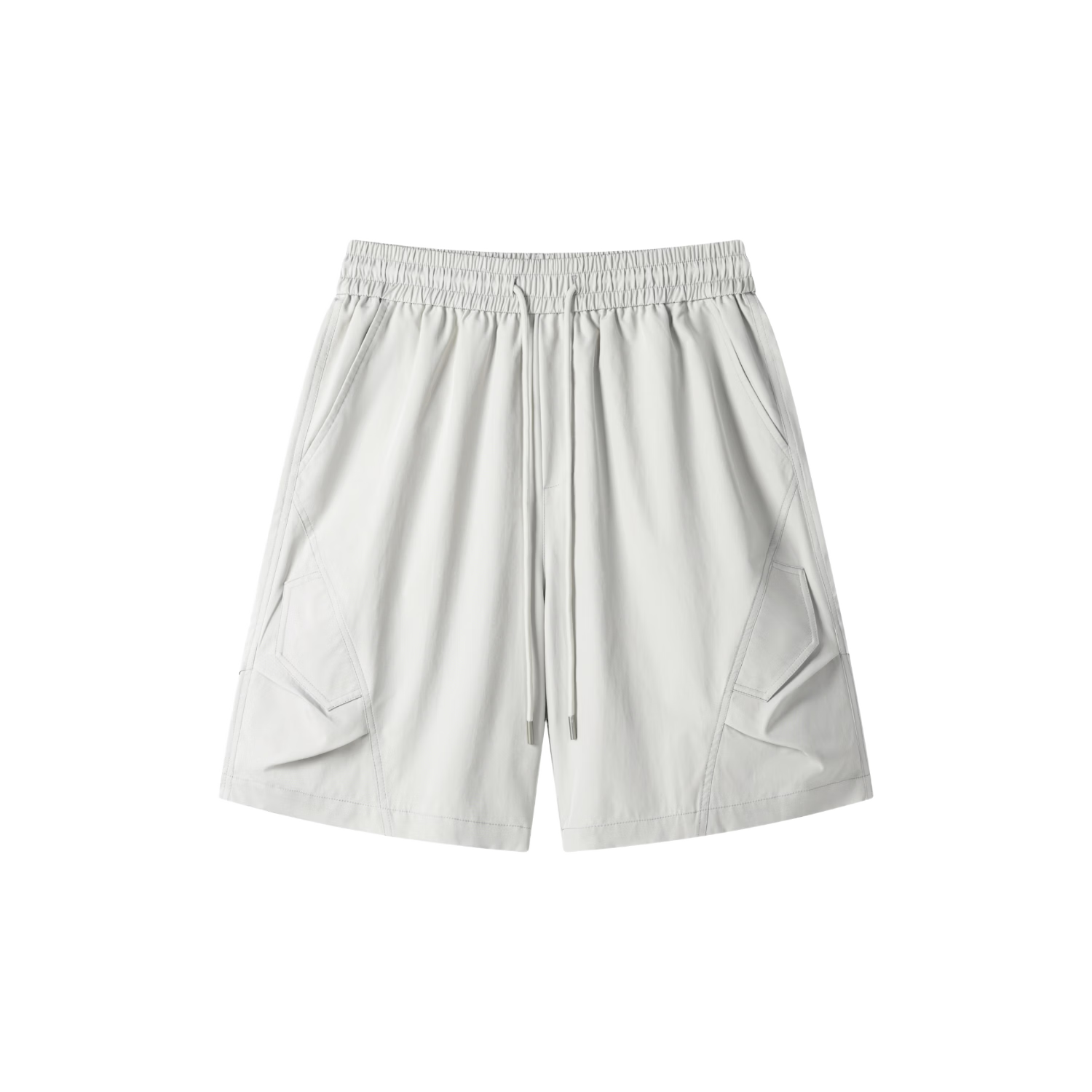 Dingfengbaoluo Men's Work Shorts Summer American Style Quick-Dry Loose Casual Sports Mid-Length Pants RF66 Black 4XL