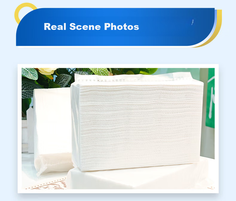 Manhua Gold Commercial Business Hand Towels 1-Ply 150 Sheets * 20 Packs Absorbent Oil-Absorbing Bulk Hotel Dry Hand Paper 10