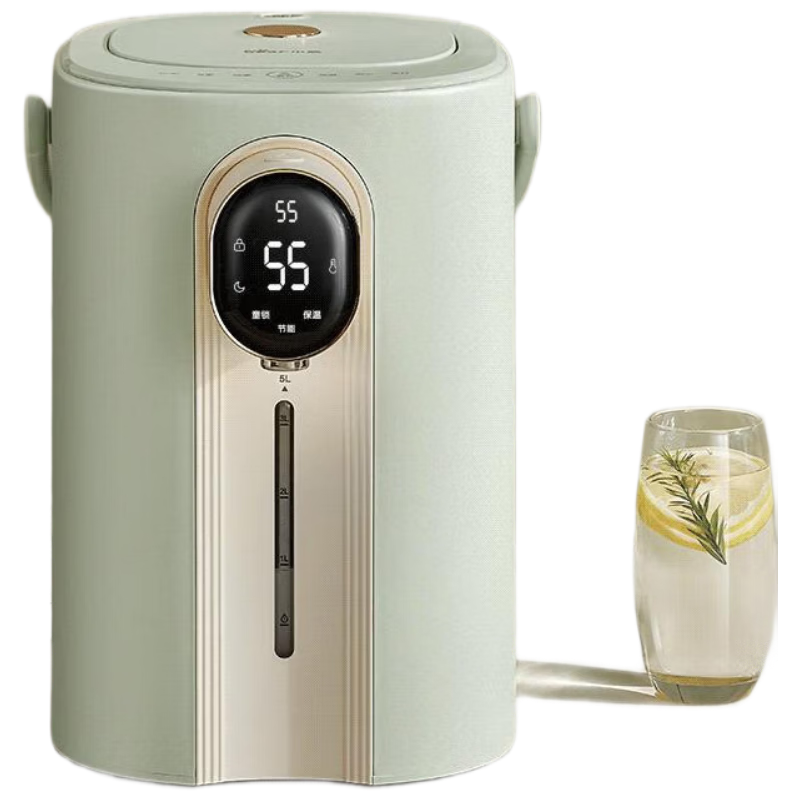 Bear 5L Portable Electric Kettle with Insulation, Fully Automatic Constant Temperature, Instant Heating, 316L Stainless Steel Household Water Boiler