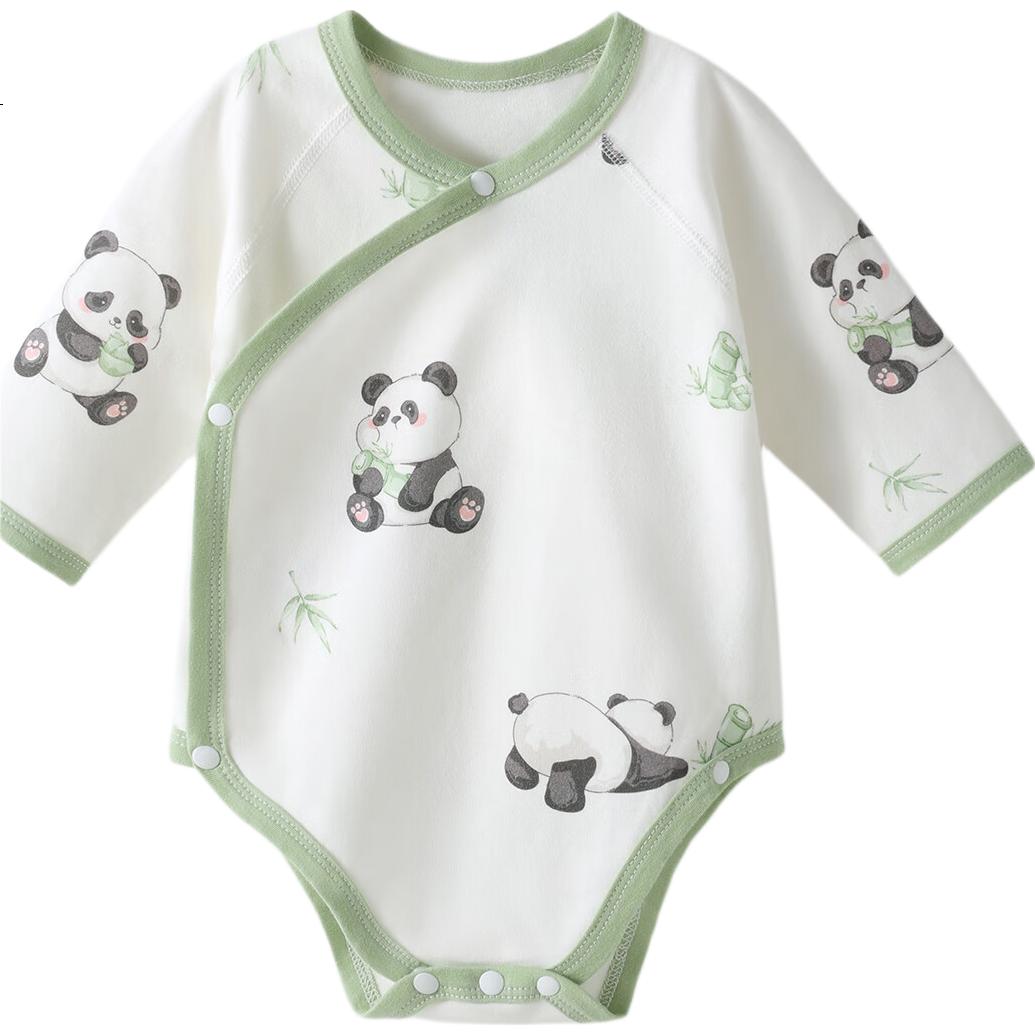 Beitaisi Baby Romper, Spring And Autumn New Style Long Sleeve, Newborn Infant Clothes, Full Moon Baby Onesie, Pure Cotto