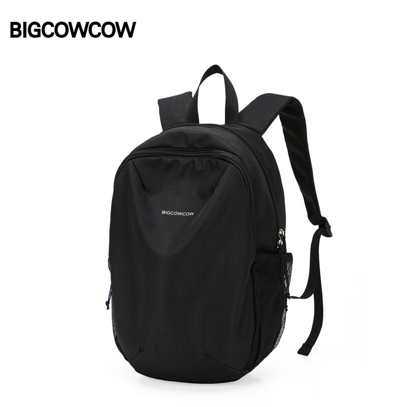 BIGCOWCOW Lightweight Backpack for Women and Men, Small School Bag, Student Travel Outdoor Small Bag, Gray Blue