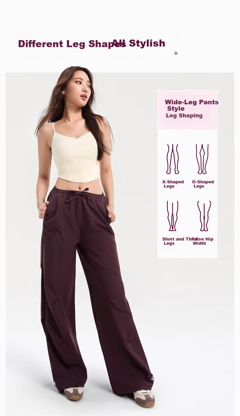 VFU Women's Workwear Quick-Dry Sports Pants New Straight Slim Wrinkle-Resistant Outdoor Hiking Autumn Qinghui Blue L 10