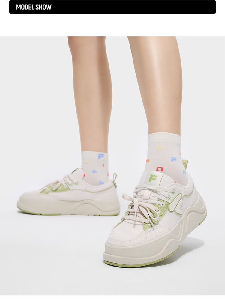 FILA Official Trendy Brand 50-50 DX II Canvas Shoes 2026 Summer Casual Versatile Sneakers 32