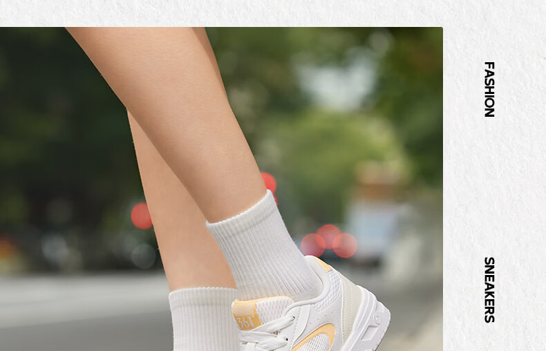 361° Women's Sports Shoes Soda 3 Spring Summer Breathable Retro Thick Sole Casual Sneakers 682616619-4 4