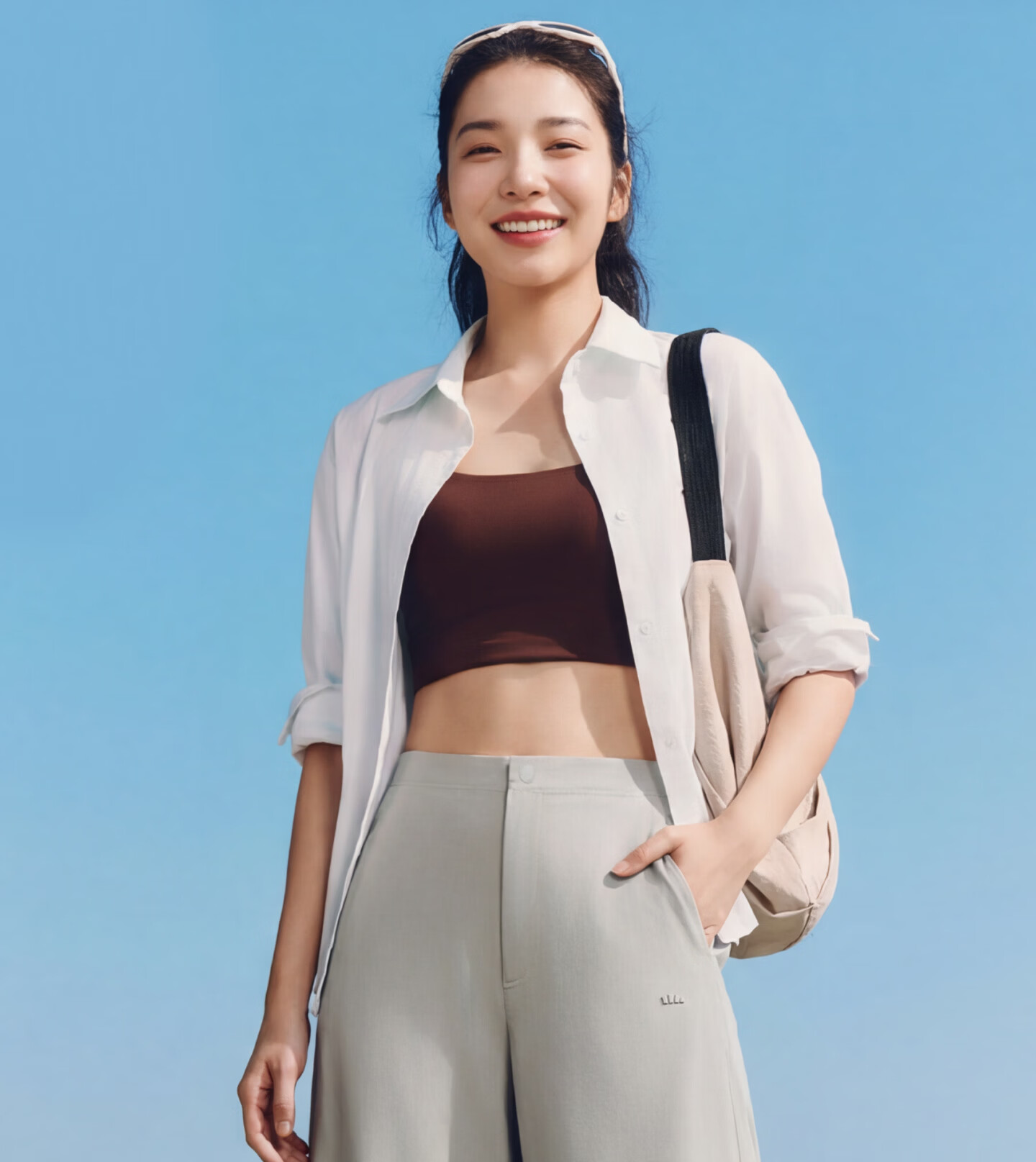 Beneunder Quick-Dry Curved Blade Pants Women's Sports Casual Long Trousers Commuter Woven Sun Protection Pants DS011 26 Spring Summer 6