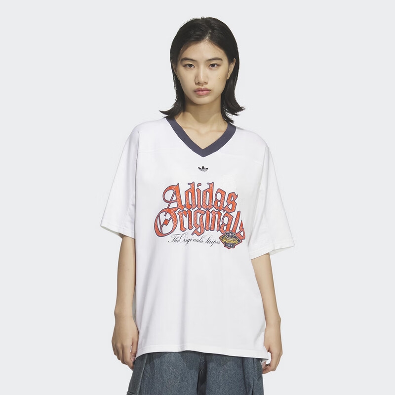 Adidas Originals Women's OG W TEE SS 1 Short Sleeve T-Shirt KT3062 White M 2
