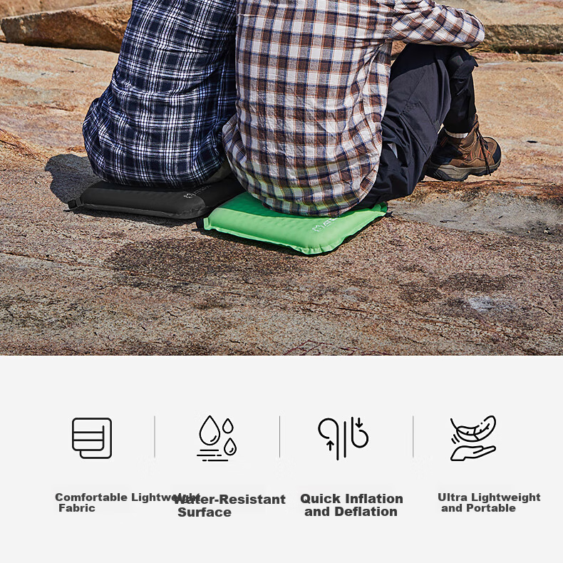 ATEPA Ultra-Light Eco-Friendly Inflatable Camping Stadium Seat Outdoor Camping Mat 2
