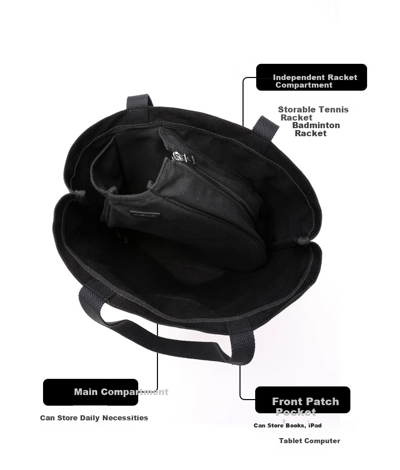 HEAD Tennis Bag Badminton Racket Bag Canvas Fashion Shoulder Bag with Built-in Racket Compartment Unisex 13