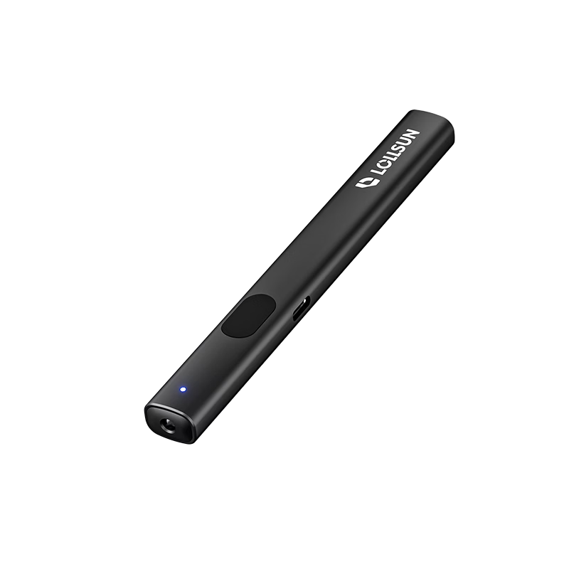 Dexu Business Teacher Presentation Clicker PPT Remote High Power USB Rechargeable Green Laser Wireless Presentation Pointer for Office Meetings and Lectures Small Cat Toy Pen