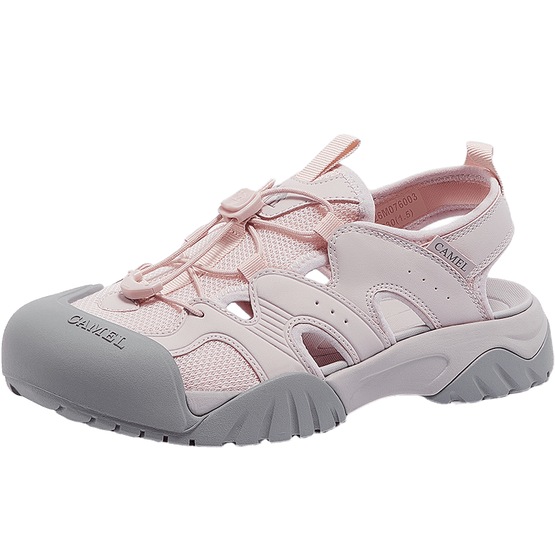 CAMEL Cute Outdoor Casual Water Land Dual-Use Beach Sandals L26M076003 Pink Size 36