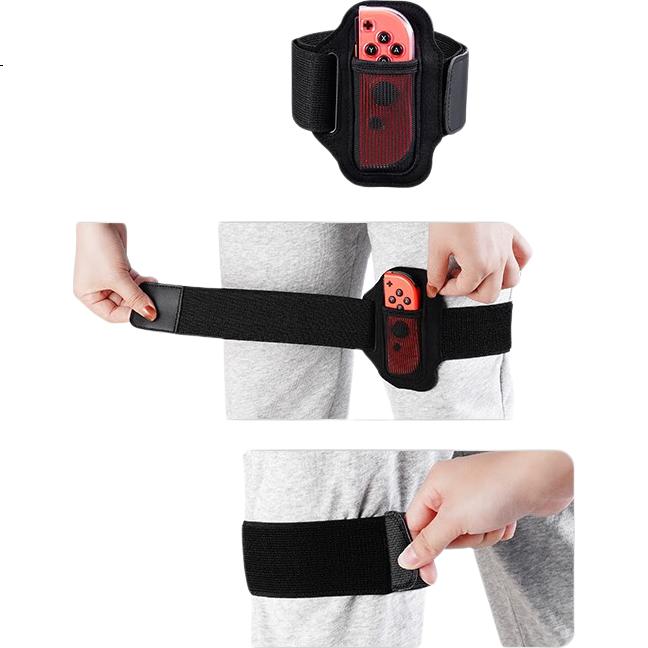 Jemdo Fitness Ring Adventure Storage Bag for Switch 2, Ring-Con Body Game Set, NS Fitness Pilates Ring, OLED Exercise Ring with Leg Straps