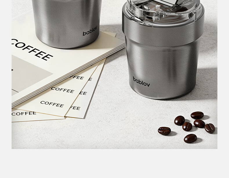 BABLOV Huaban Sen 316 Stainless Steel Insulated Coffee Mug Unisex Water Cup High-Quality Gift 230ml 9
