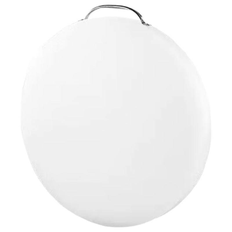 Momi Premium PE Plastic Cutting Board Round Anti-Mold Thickened Chopping Board for Meat and Cooked Food Household Use