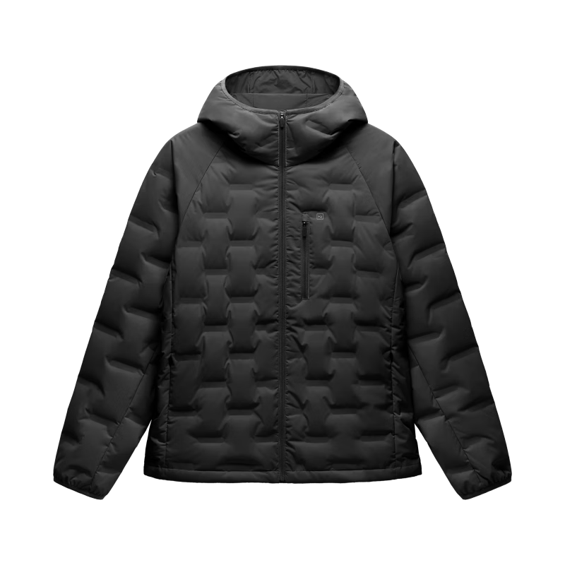 Bananain Hydrogen 502Air Women's Windproof Hooded Colorblock Lightweight Down Jacket Warm Windproof Commuter Cold-Resistant Coat