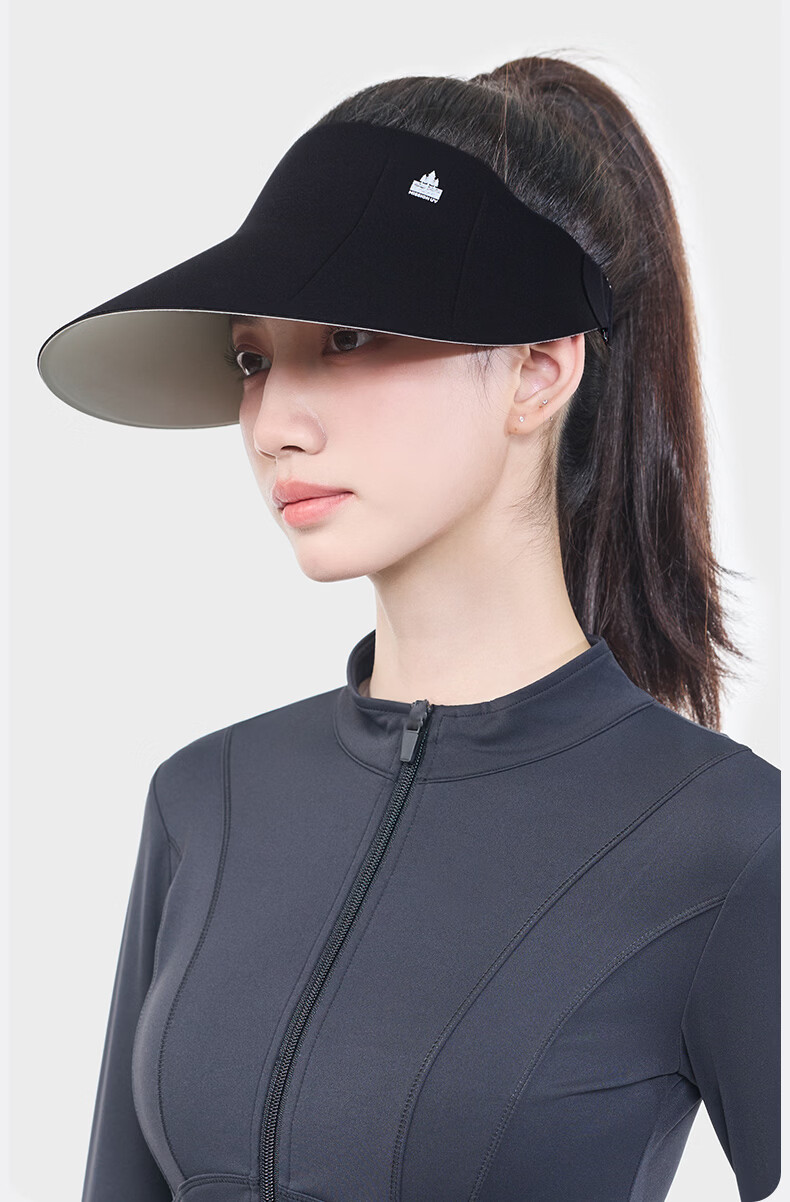 MISSION UV Sunscreen Hat Women Sunshade Hat Sun Hat Open-Top Hat Summer Sports Running UV Protection Seamless Integrated Hat for Women 5