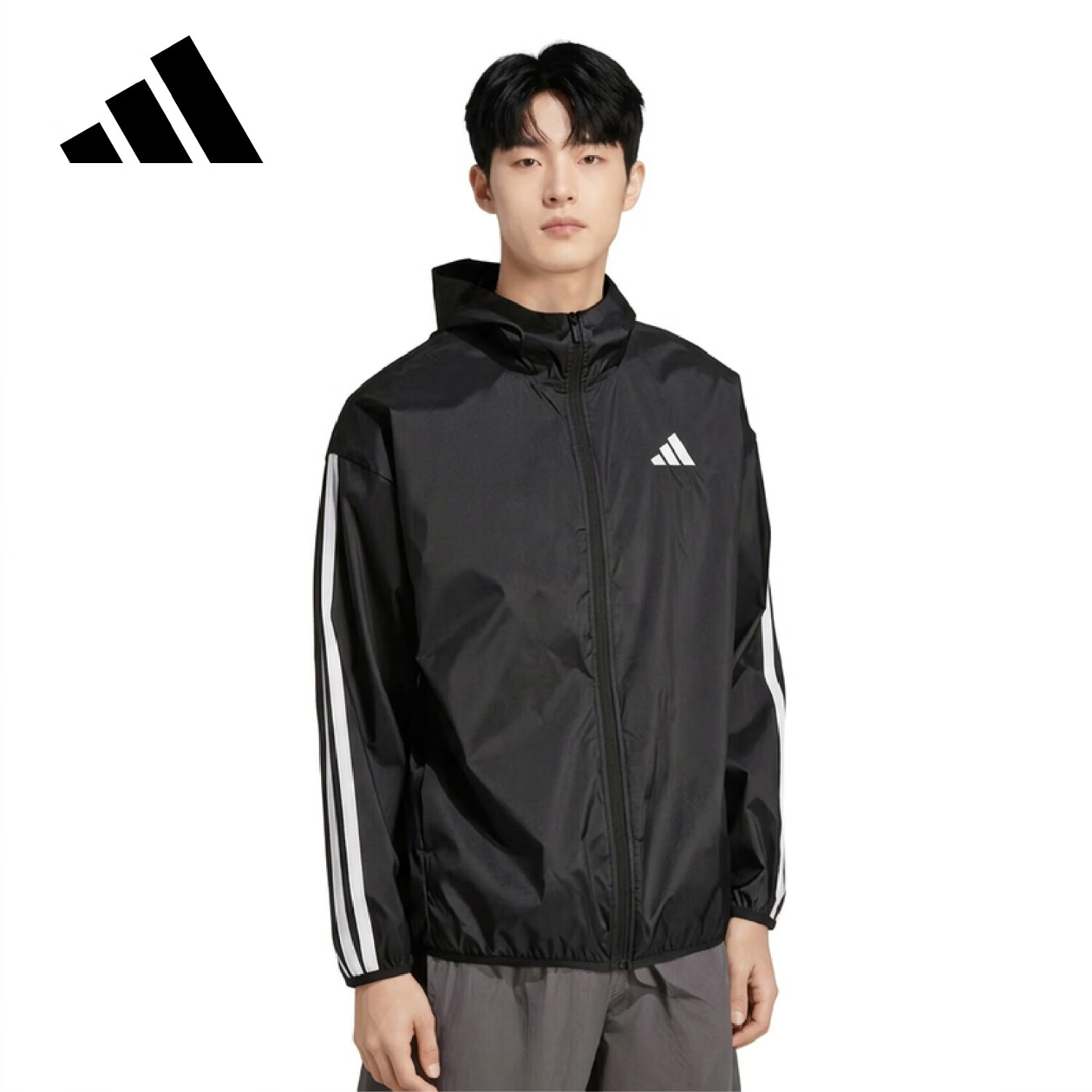 Adidas Men's Sports Style M 3S WB Ripstop Jacket IM7848 XL