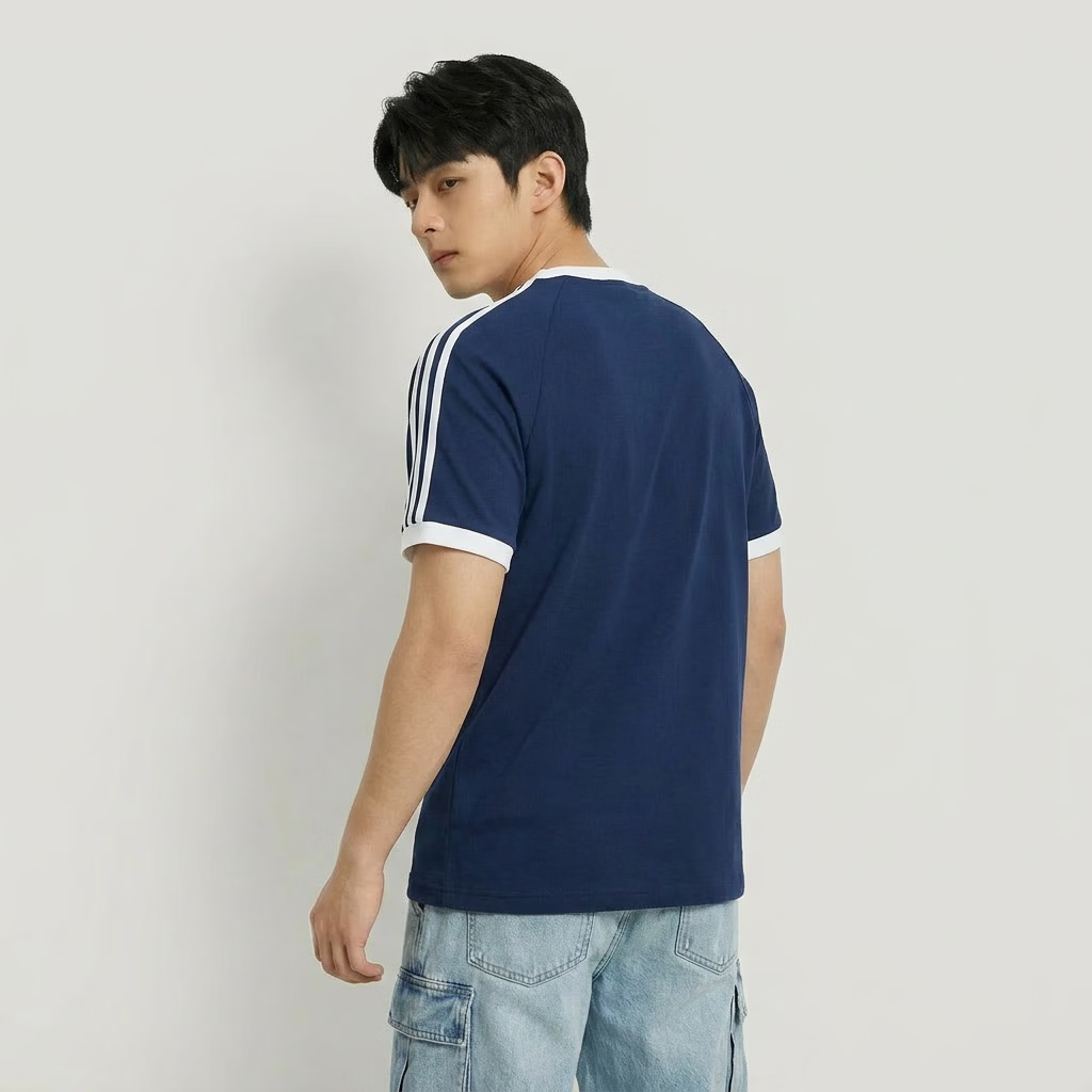 Adidas Originals Men's 3S TEE Short Sleeve T-Shirt HZ9634 Dark Indigo XL 2