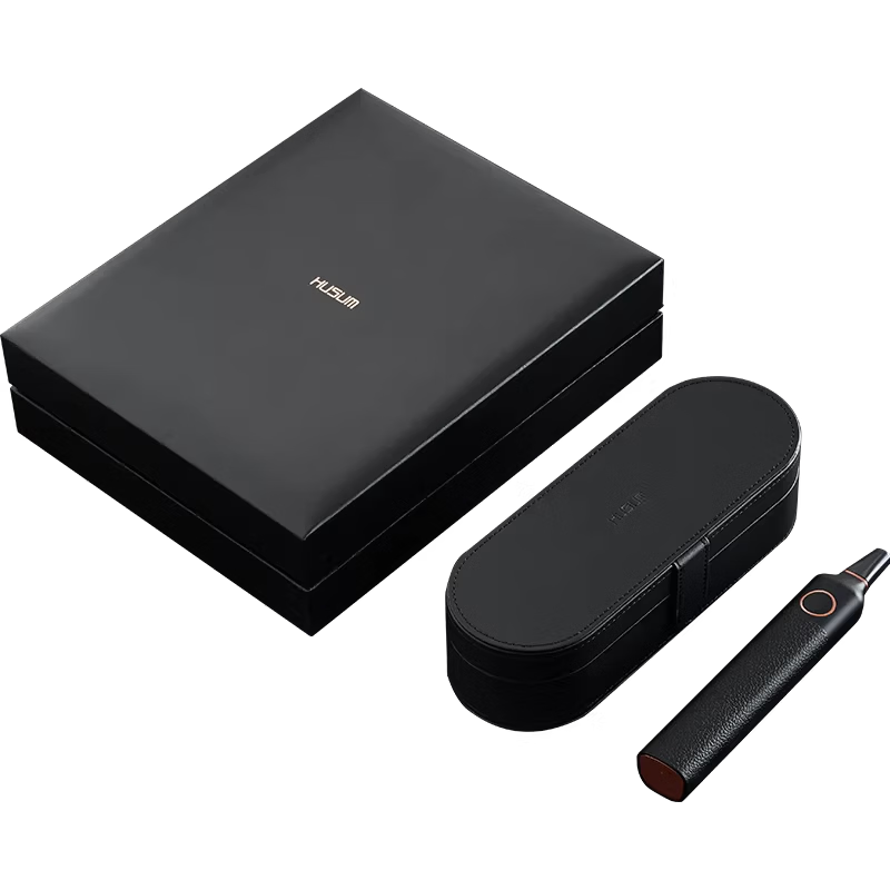 HuaShang E1 Electric Toothbrush for Adults Couples Fully Automatic Smart Soft Bristles Birthday Gift E1 Black Leather Gift Box