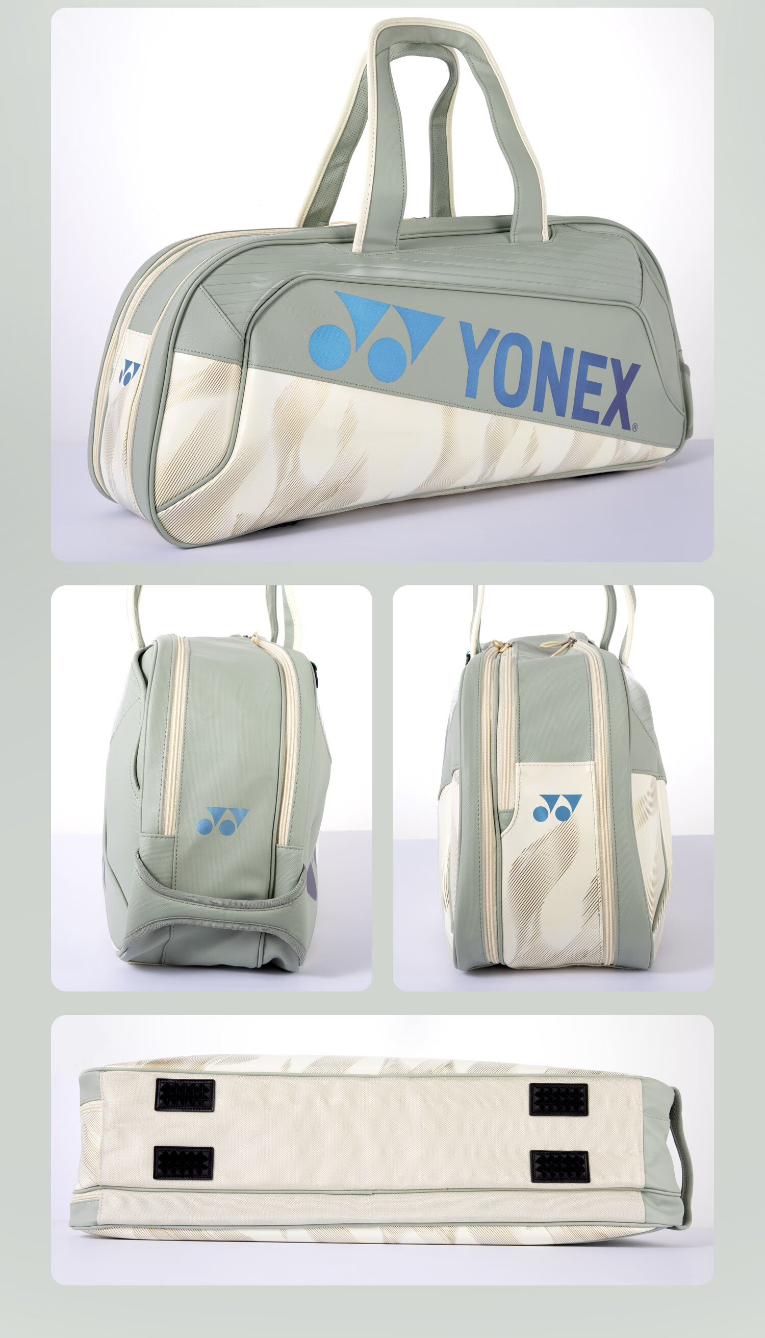 YONEX Large Capacity Multifunctional Professional Badminton Bag Handheld Crossbody Backpack Unisex BA92431WEX Dark Green 11