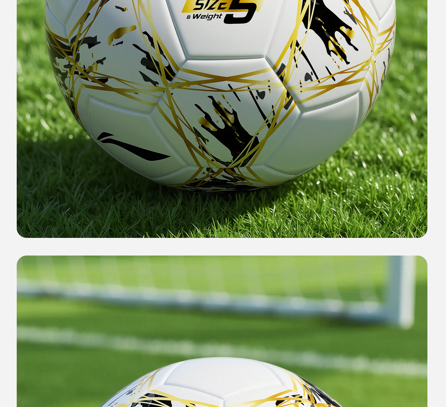 Li-Ning Football Size 5 Adult Standard Ball Youth Training Match World Cup Primary School Kids Size 5 Ball 33