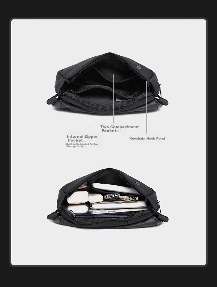 GYXX Nebula Mini Crossbody Bag Men's Trendy Shoulder Chest Bag 2026 New Commuter Portable Small Bag 18