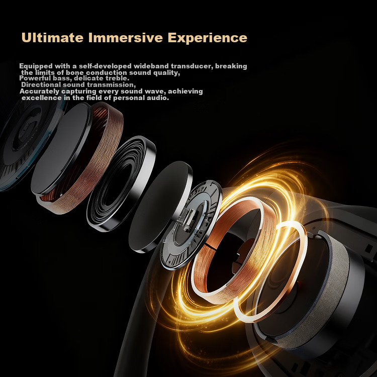 DREAME LIFE Bone Conduction Bluetooth Earphones Wireless Swimming Running Sports Over-Ear High-Quality Sweatproof Long Battery Life Smart Device 6