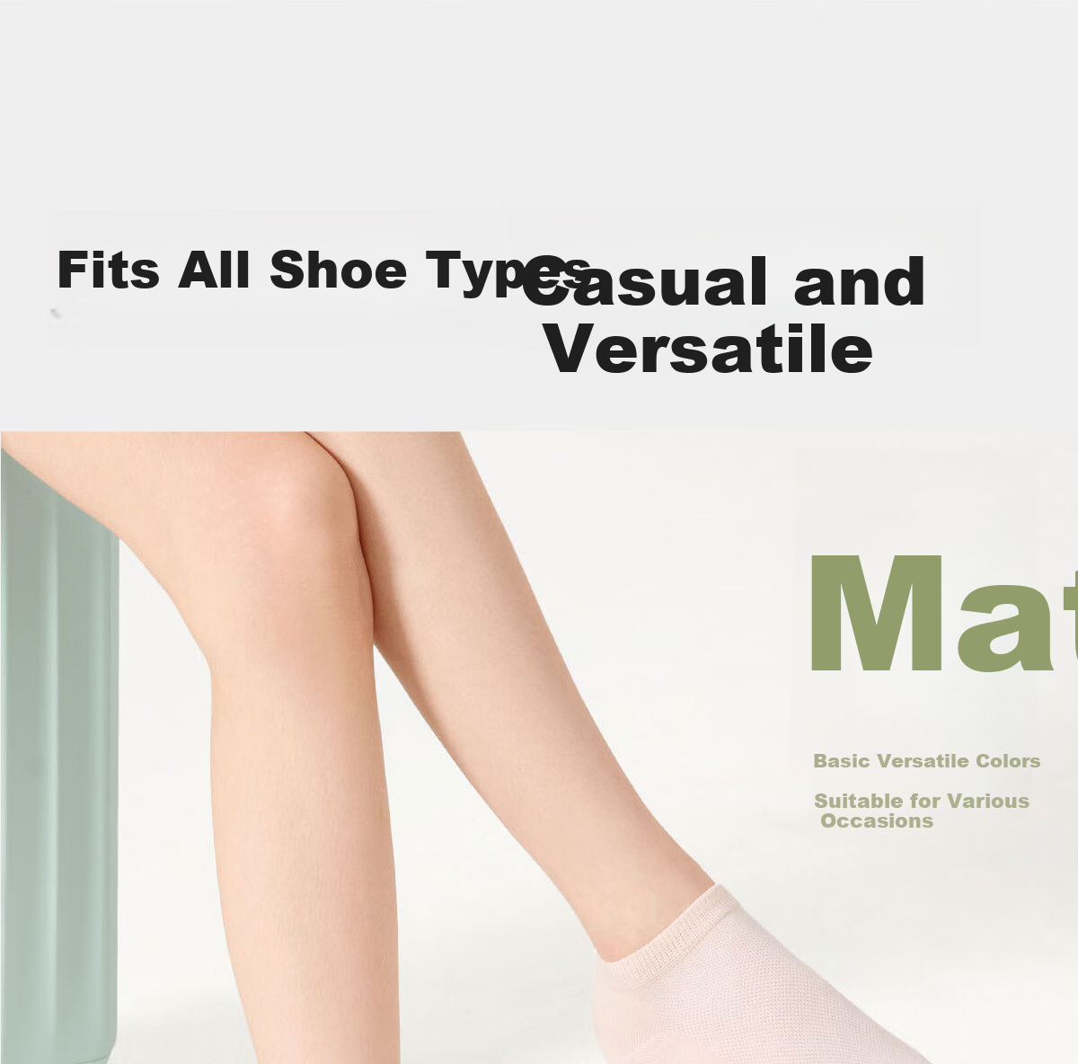 Mianzhuwu Women's Disposable Cotton Bamboo Short Socks Spring Autumn Thin Summer Odor-Resistant No-Show Socks 10 Pairs 19