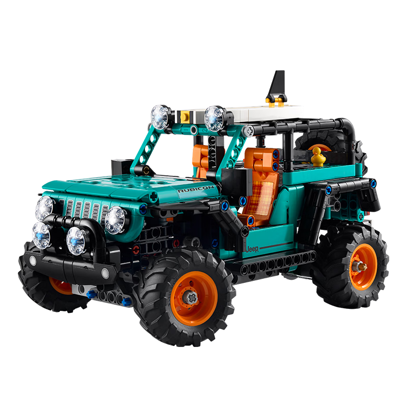 LEGO Building Blocks Mechanical Set 42227 Jeep Wrangler SUV Kids Boys Girls Toy Birthday Gift Display Model