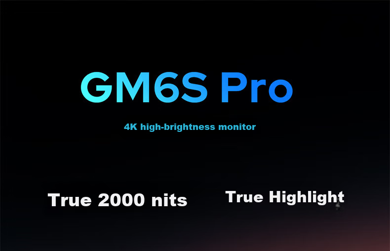 Godox GM6S Pro Monitor Mirrorless Touchscreen 5.5-inch 4K HD Photography External DSLR Camera Display GM6S Pro Kit1 1