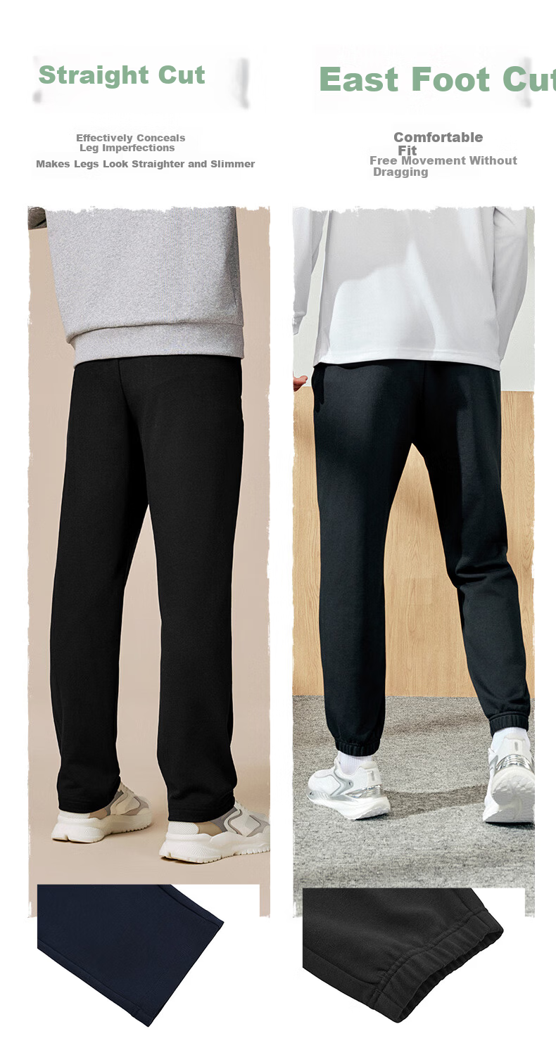 Jordan Men's Spring Sports Pants Straight Loose Running Knit Casual Trousers 11