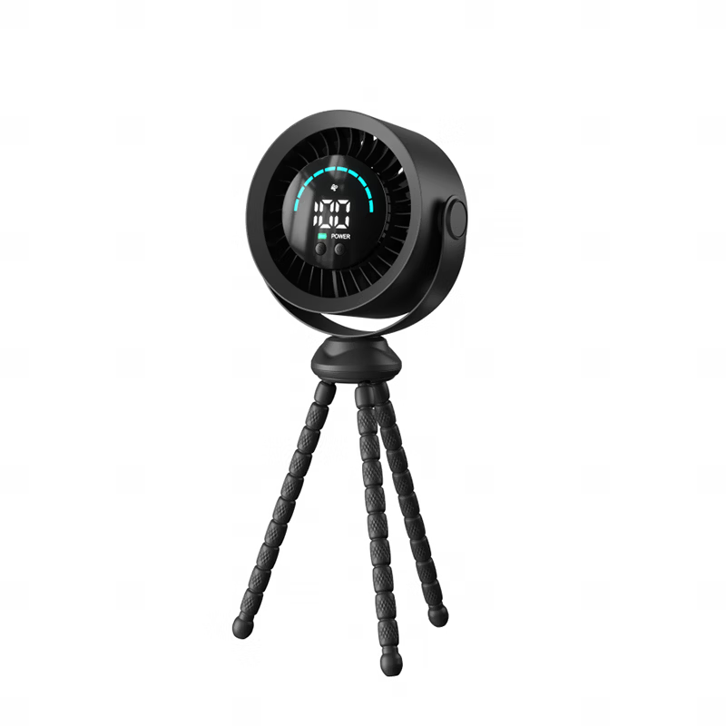 AUX Baby Stroller Mini Octopus Folding Desktop Portable Handheld USB Fan Baby Special Outdoor Cooling Essential Long Battery Life