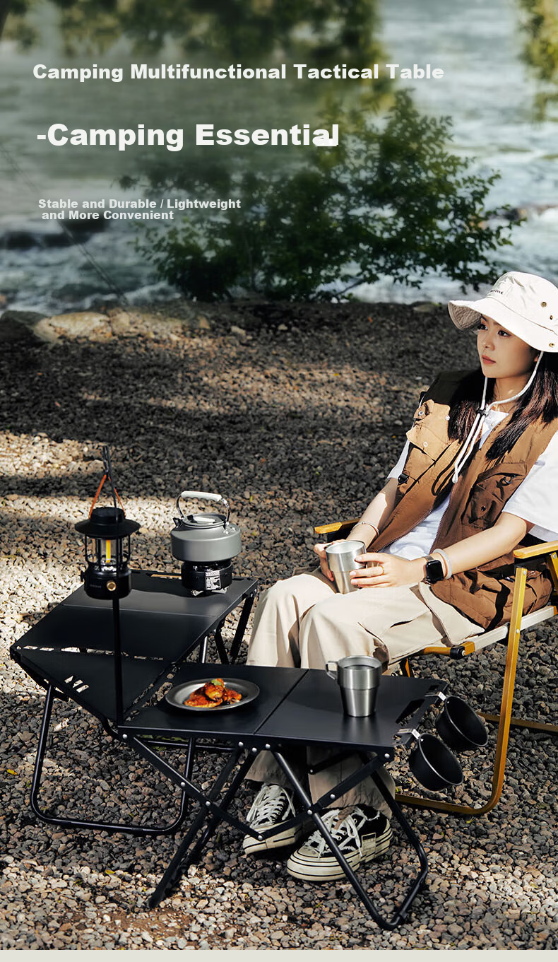 Gosoo Folding Stool Portable Outdoor Camping Fishing Chair Travel Folding Seat High-Speed Rail Queue Helper 1
