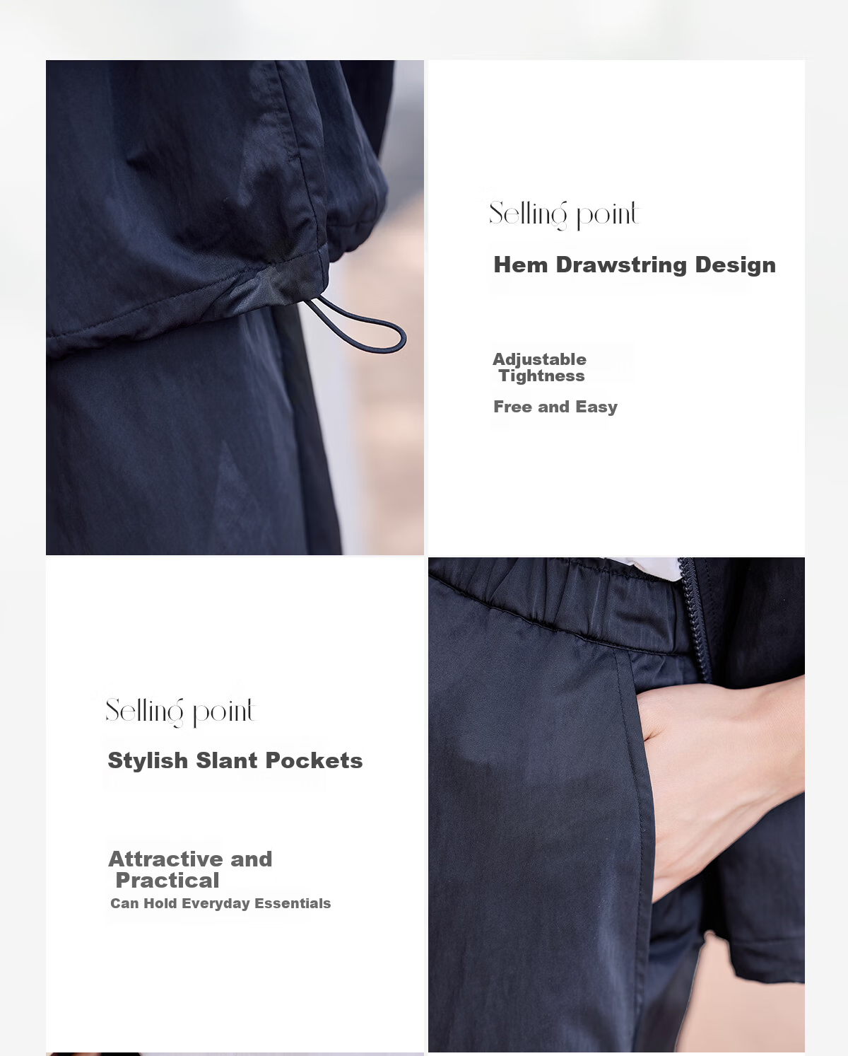 She Enjoy Casual Workwear Vest and Skirt Set for Women Simple Commuter Versatile Outdoor Two-Piece Set T53U024 5