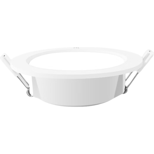 Foshanzhaoming (FSL) Ultra-Thin LED Downlight, Recessed Ceiling Spotlight, Lighting for Suspended Ceilings And Recessed Lights, 24W, Cut-Out Diameter 195-205mm, Warm White Light (4000K), Lejia Series