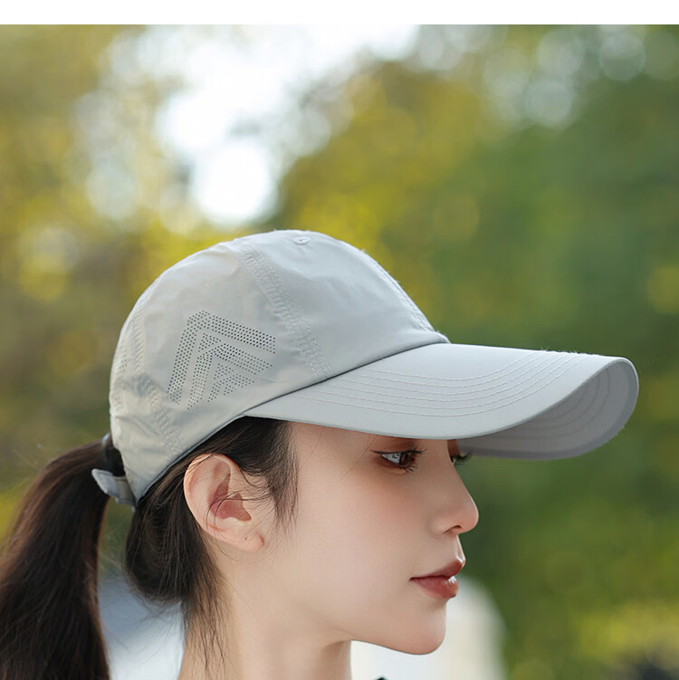 Miiow Women's Ultra-Thin Summer Mesh Breathable Sunshade Baseball Cap Outdoor Sports Hat White 15