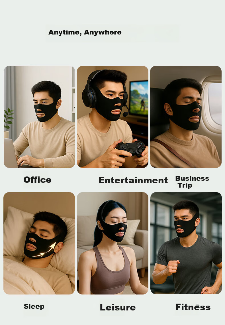 Chuxian Lifting and Firming Facial Device Night and Day Sleep Bandage Mask Double Chin Nasolabial Fold Jawline Sculpting 3