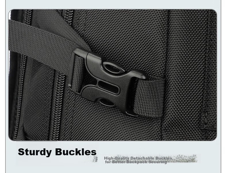 361° Men's Large Capacity Backpack Travel Bag Outdoor Water-Resistant Mountaineering Multifunctional Luggage Carry-On Backpack 11