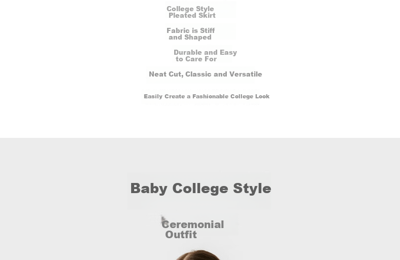 Koala Noses [Academy Style Pleated Dress · Classic Versatile] Girls Fashionable Casual Suspender Dress 3