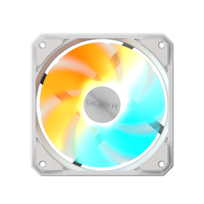 GIGABYTE Binglieying EZ1201 Building Block Fan, Quick-Install Clip Mechanism Design, ARGB Lighting Effects, Low Noise Desig