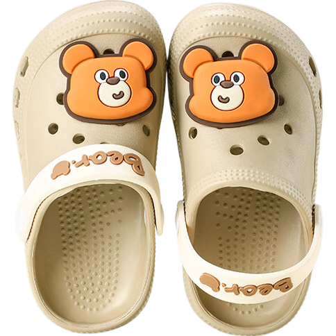 Cheerful Mario Kids Soft Sole Non-Slip Sandals Boys Girls Baby Clogs Toddler Beach Shoes Closed-Toe Slippers