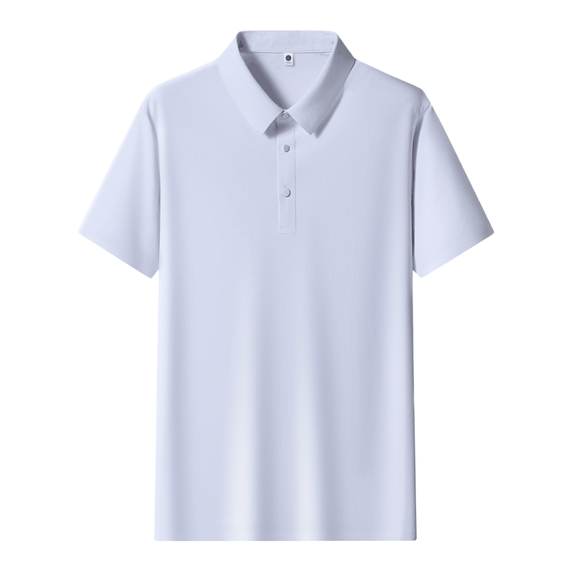 Hodo Men's Short Sleeve Polo Shirt Summer Quick-Dry T-Shirt UPF50+ Sun Protection Comfortable Breathable Top Black 3XL