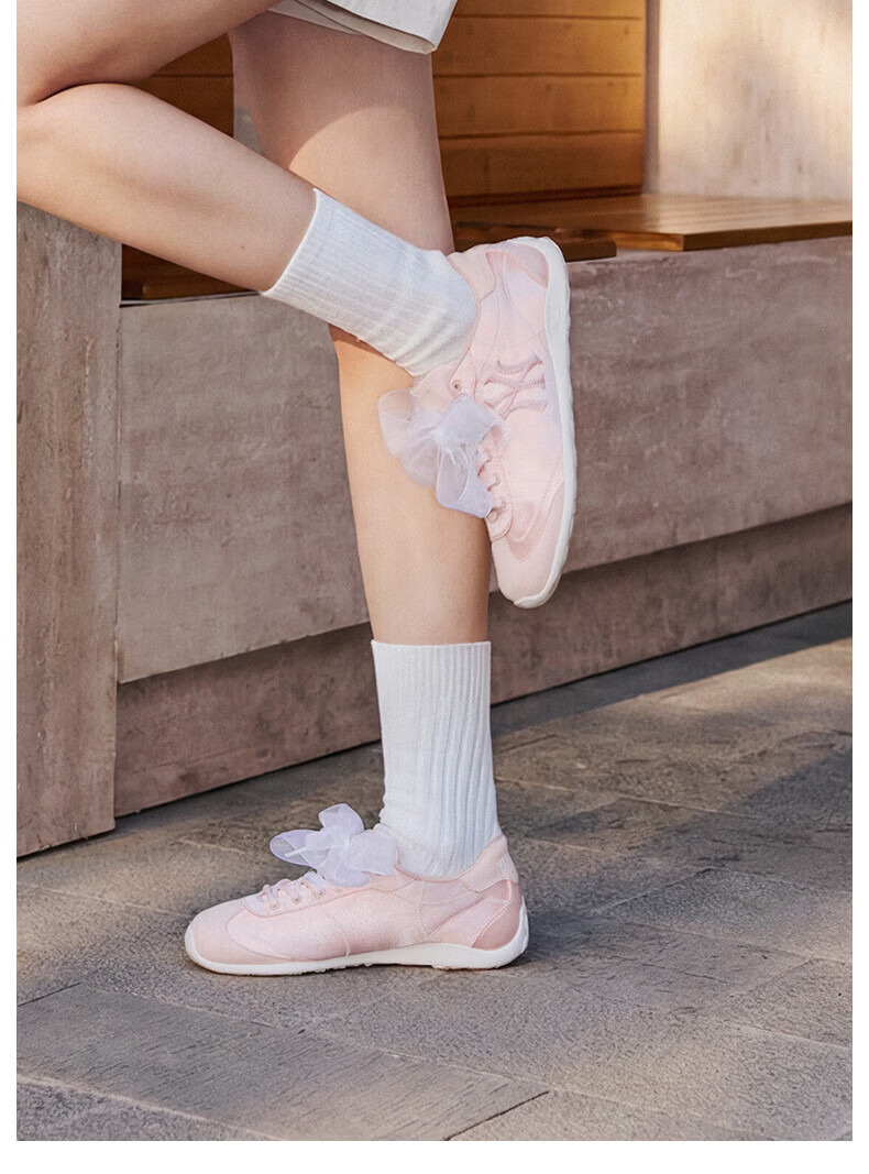 MLB KARINA Satin Ballet Flats Thin Sole 26 Spring 3ASXCE26N-50PKS-240 15
