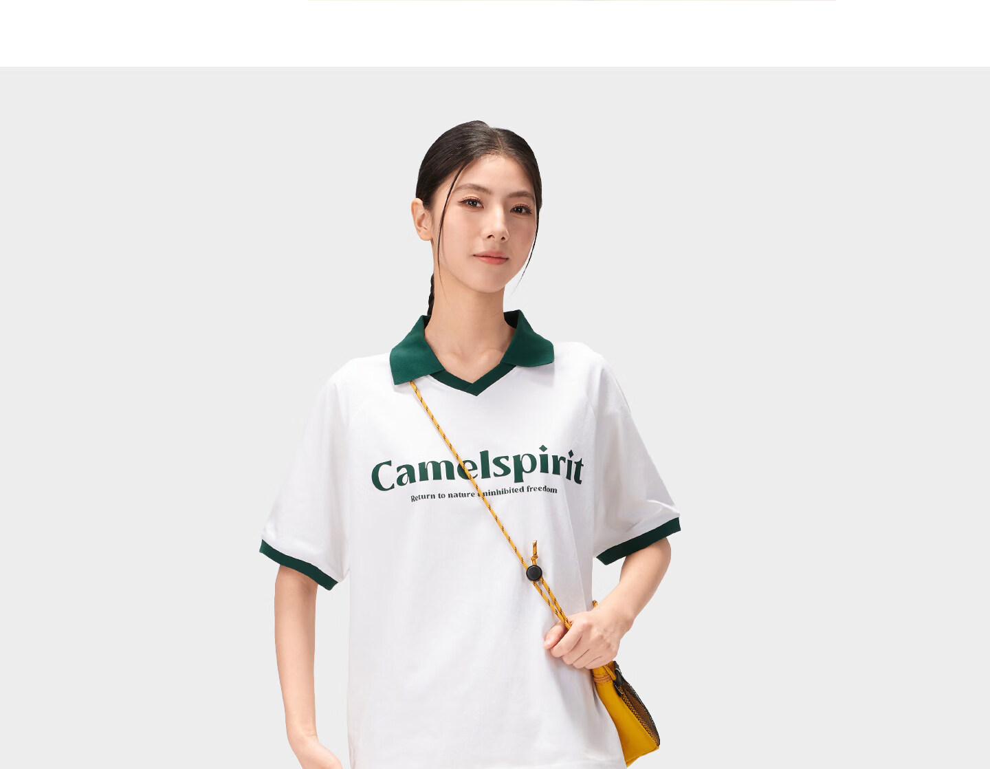 CAMEL [Three-Proof] Camel Outdoor Casual T-Shirt Unisex 26 Spring Summer Breathable Cotton T-Shirt Oil-Resistant Water-Repellent Shirt 31