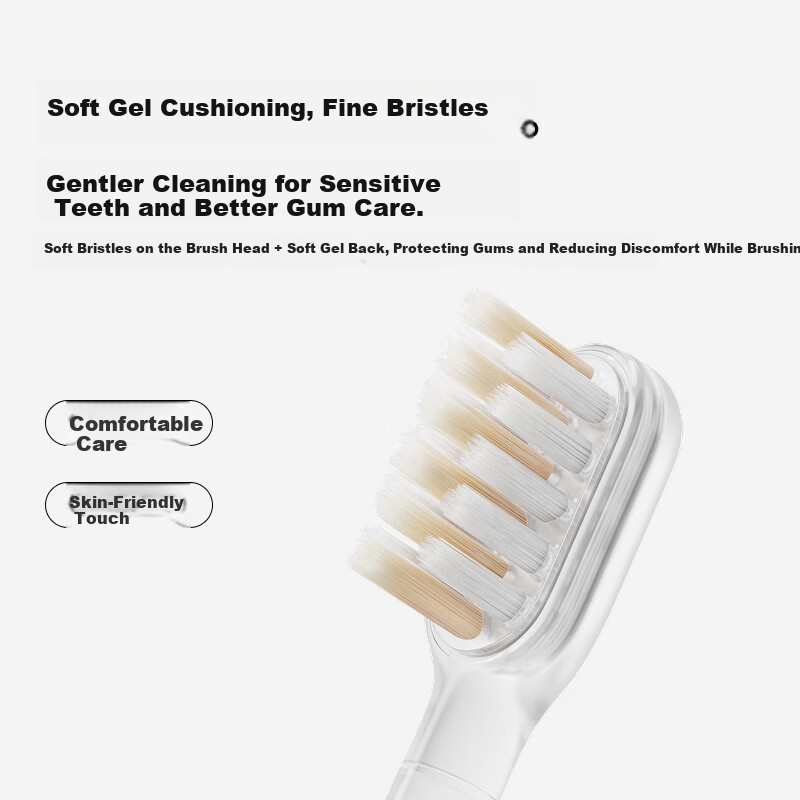 LAIFEN Electric Toothbrush Official Replacement Mini Brush Head Single Pack Comfortable Cleaning Model