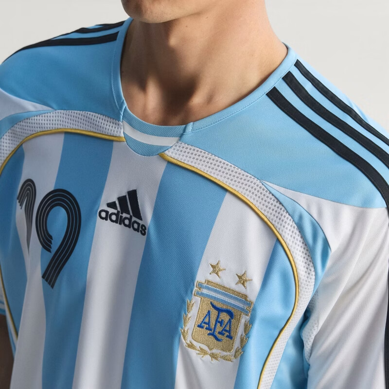 Adidas Men's Football Series AFA H JSY 06 M Argentina Home Fan Edition Short Sleeve JN3708 XS 8